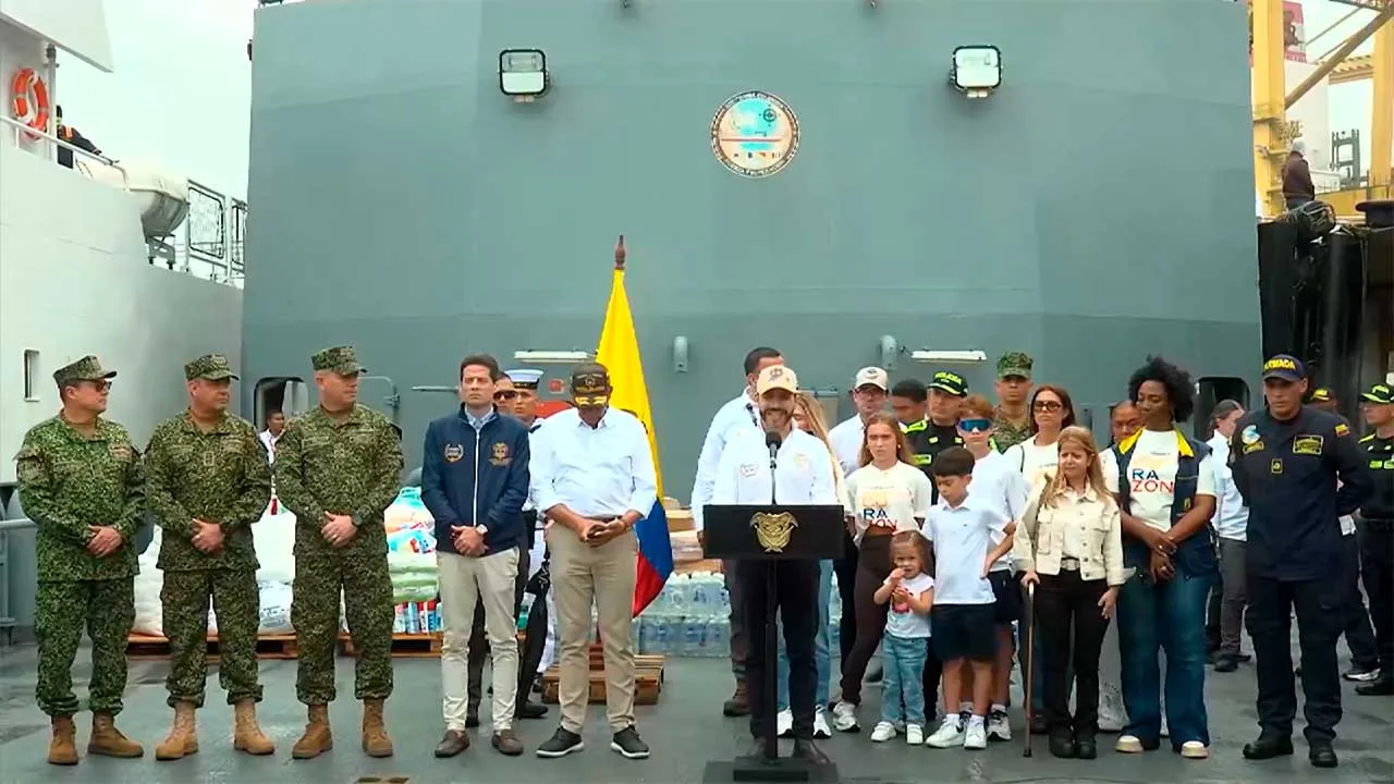 De La Espriella realizó una inspección a las afectaciones en la Base Naval de Buenaventura