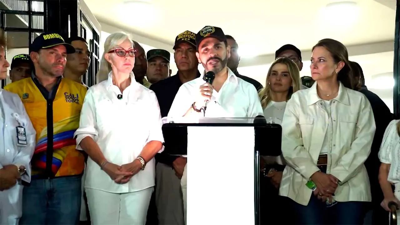 Presidente De La Espriella pronunció declaración en el Hospital Universitario del Valle