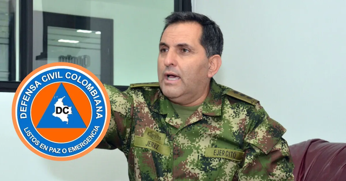 Jorge Humberto Jerez es nombrado nuevo director de la Defensa Civil Colombiana