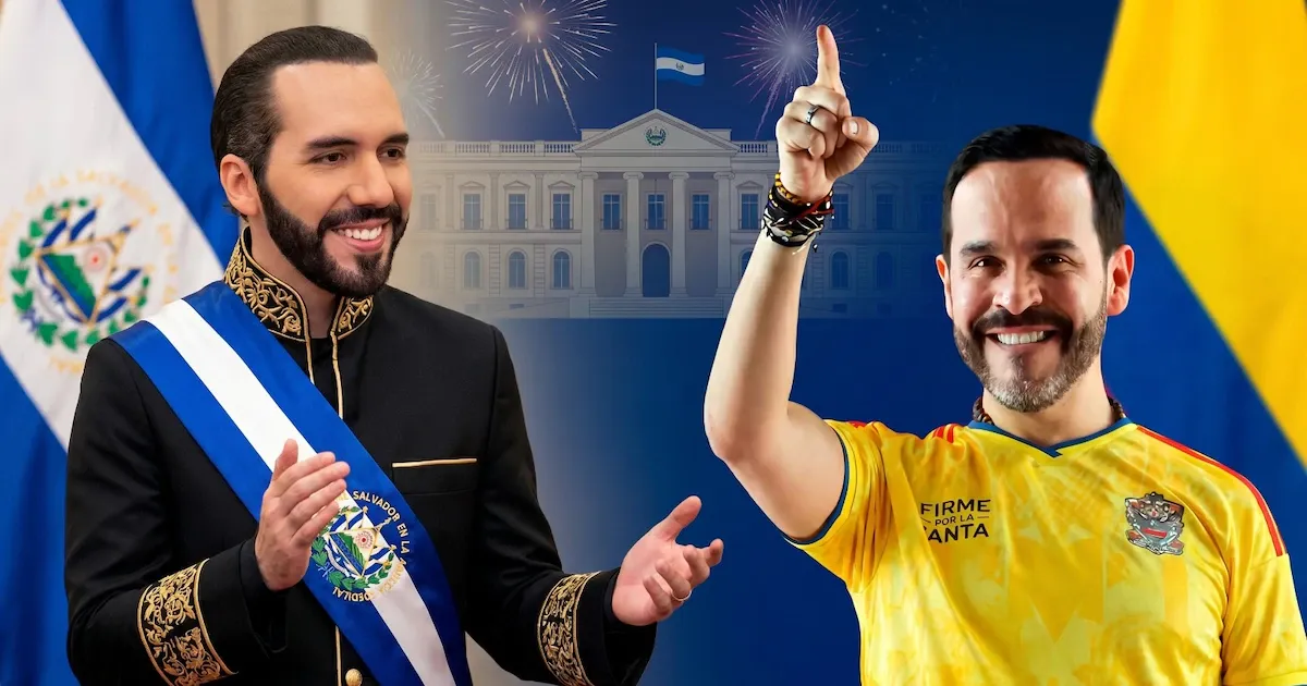 El Gobierno de Bukele felicita a Abelardo de la Espriella y propone fortalecer la relación bilateral