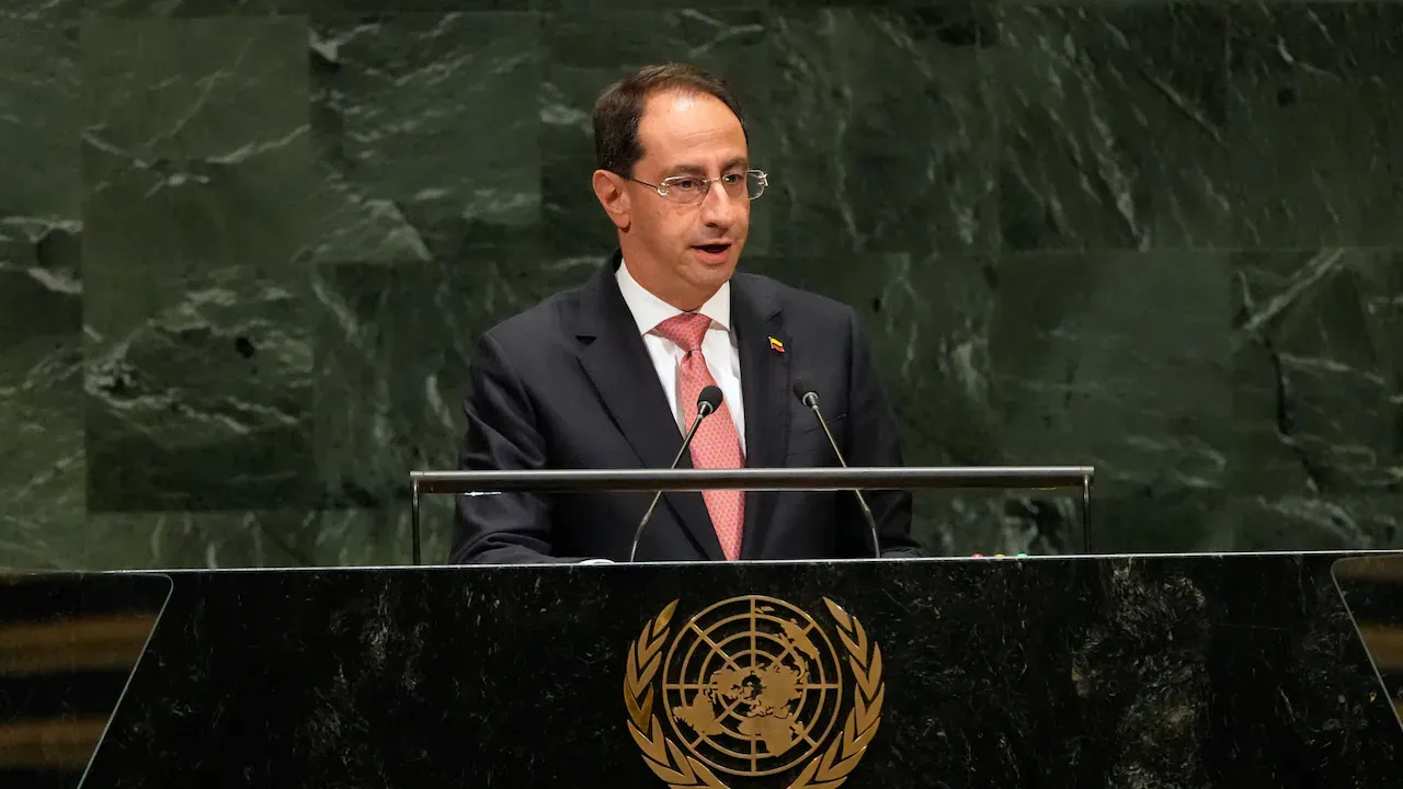 Vicepresidente Restrepo lee ante la ONU el discurso del presidente De La Espriella