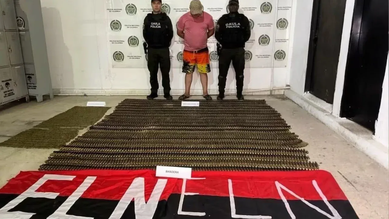 Capturan a presunto integrante del ELN en operación de las autoridades colombianas