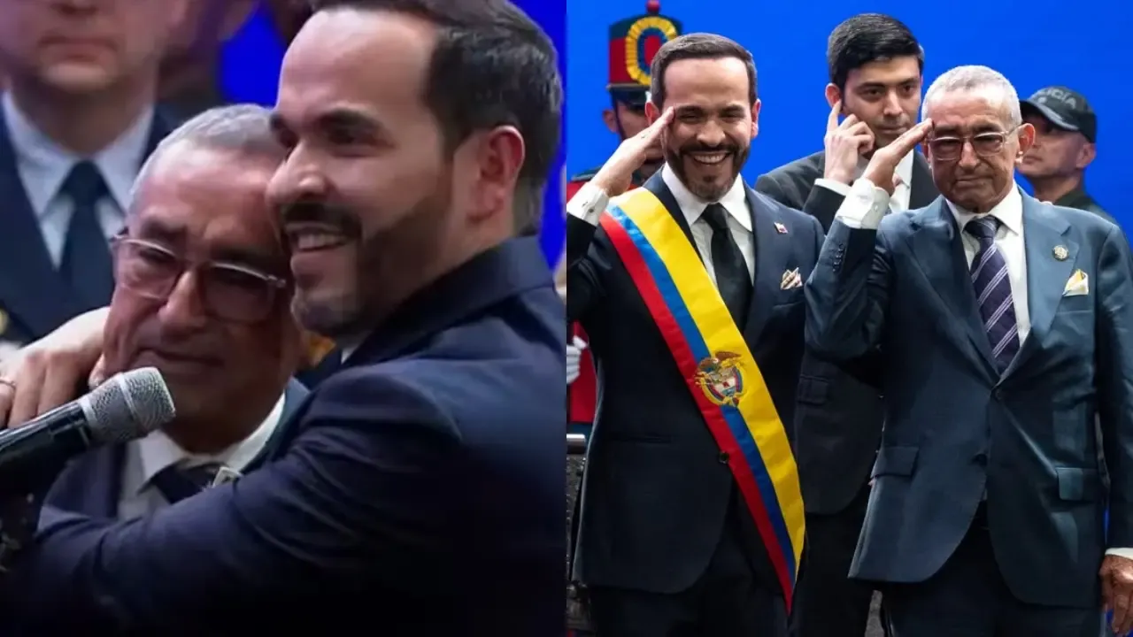 Luis Felipe Yagüe, vendedor de panela, primer beneficiario de Ruta Milagro en la posesión de Abelardo de la Espriella