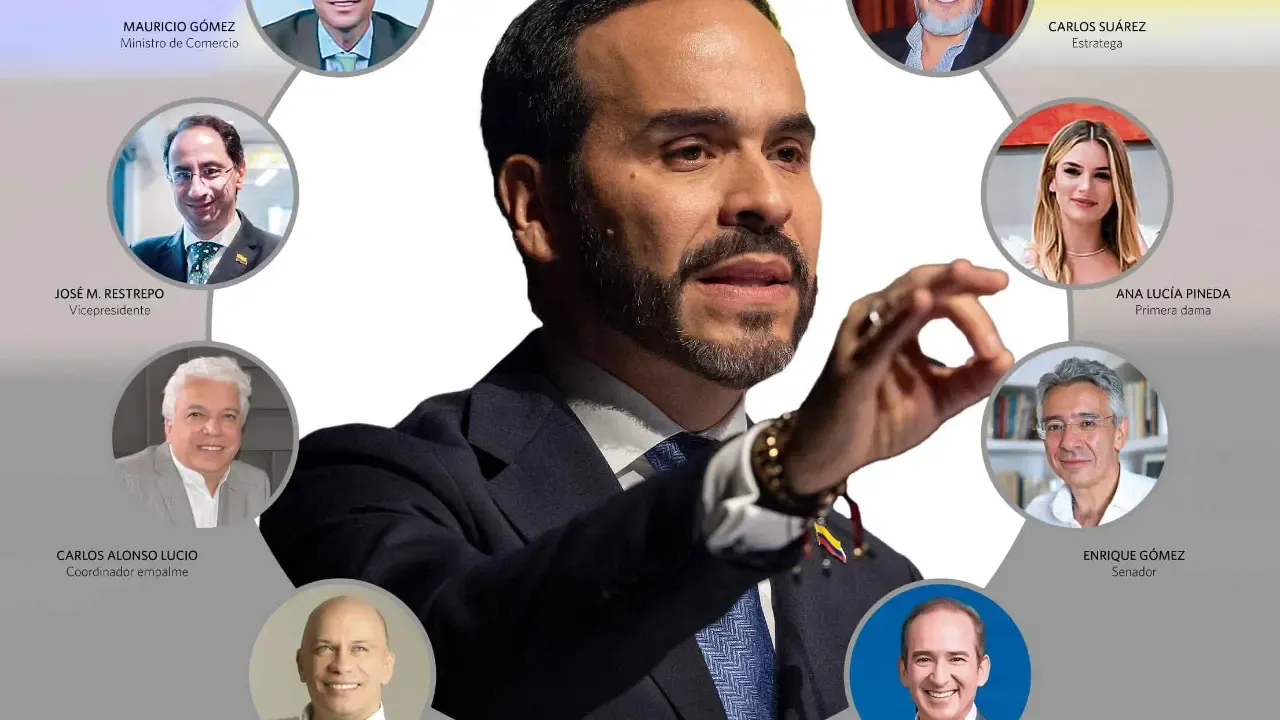 El círculo cercano que llevó a Abelardo de la Espriella a la Presidencia