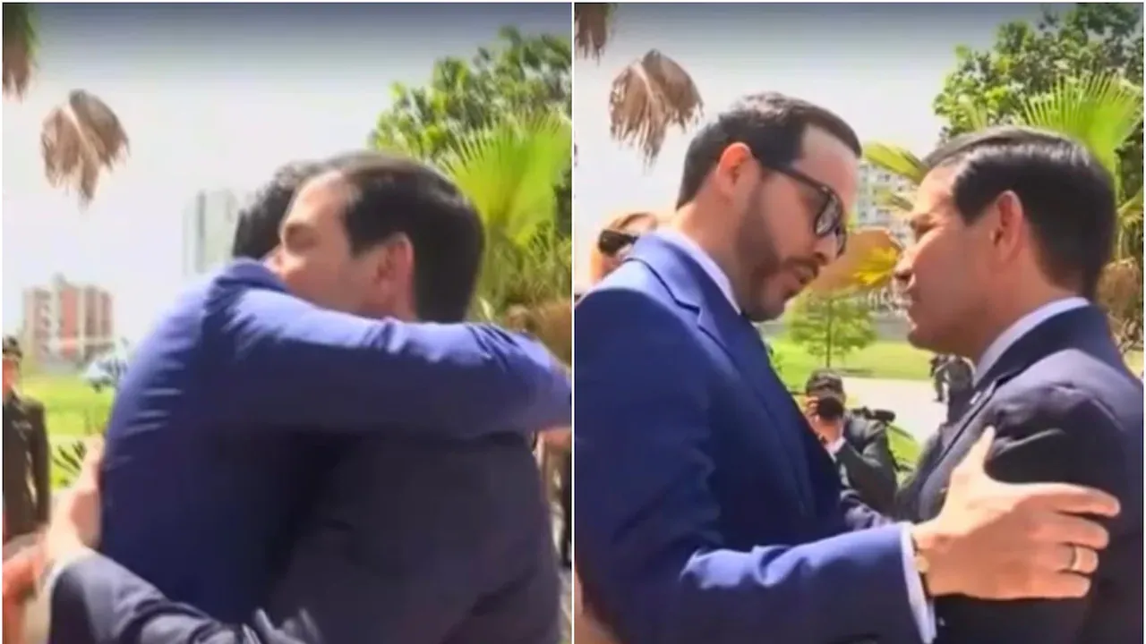 El encuentro entre Abelardo De La Espriella y Marco Rubio llamó la atención en Barranquilla