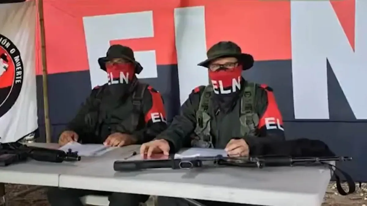 ELN afirma que “luchará” contra las amenazas del presidente electo Abelardo De la Espriella