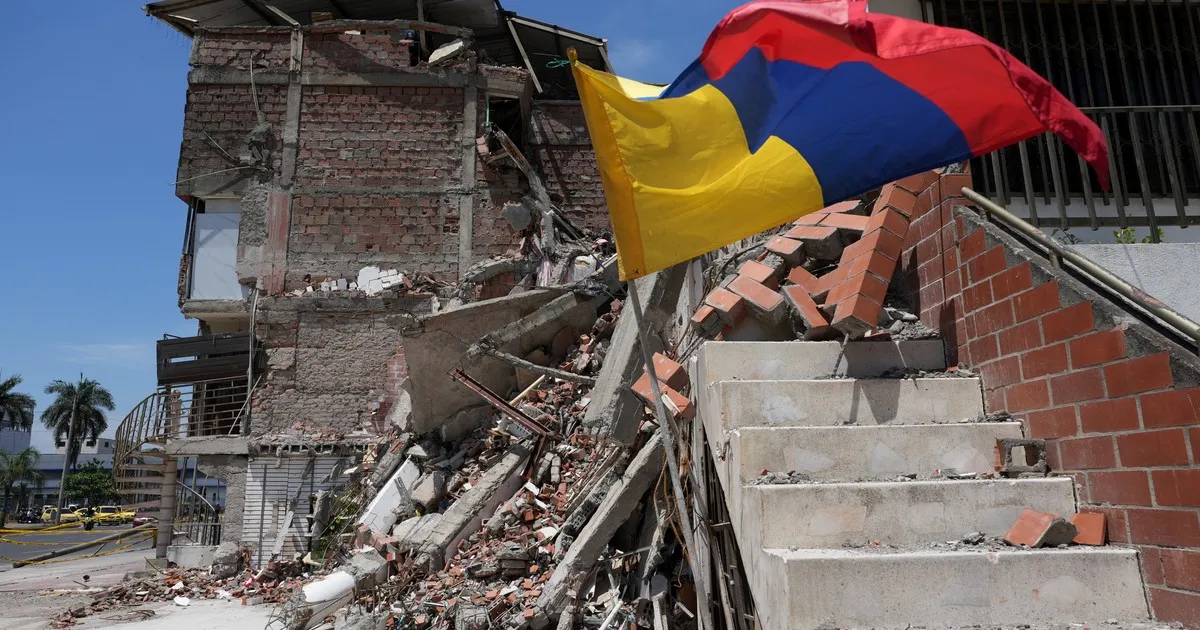 Colombia eleva el número de víctimas fatales tras el terremoto de magnitud 7,4 del 10 de agosto