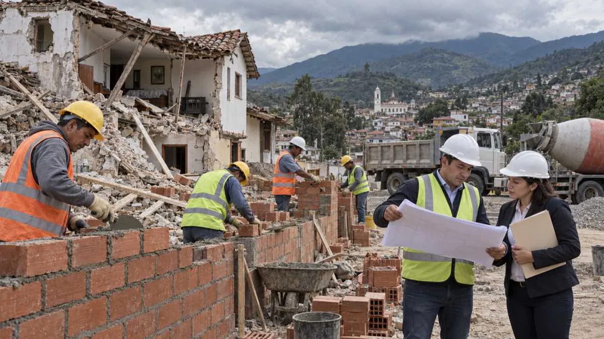 Decreto 1420 permite contratación directa y adiciones sin tope en la zona del terremoto
