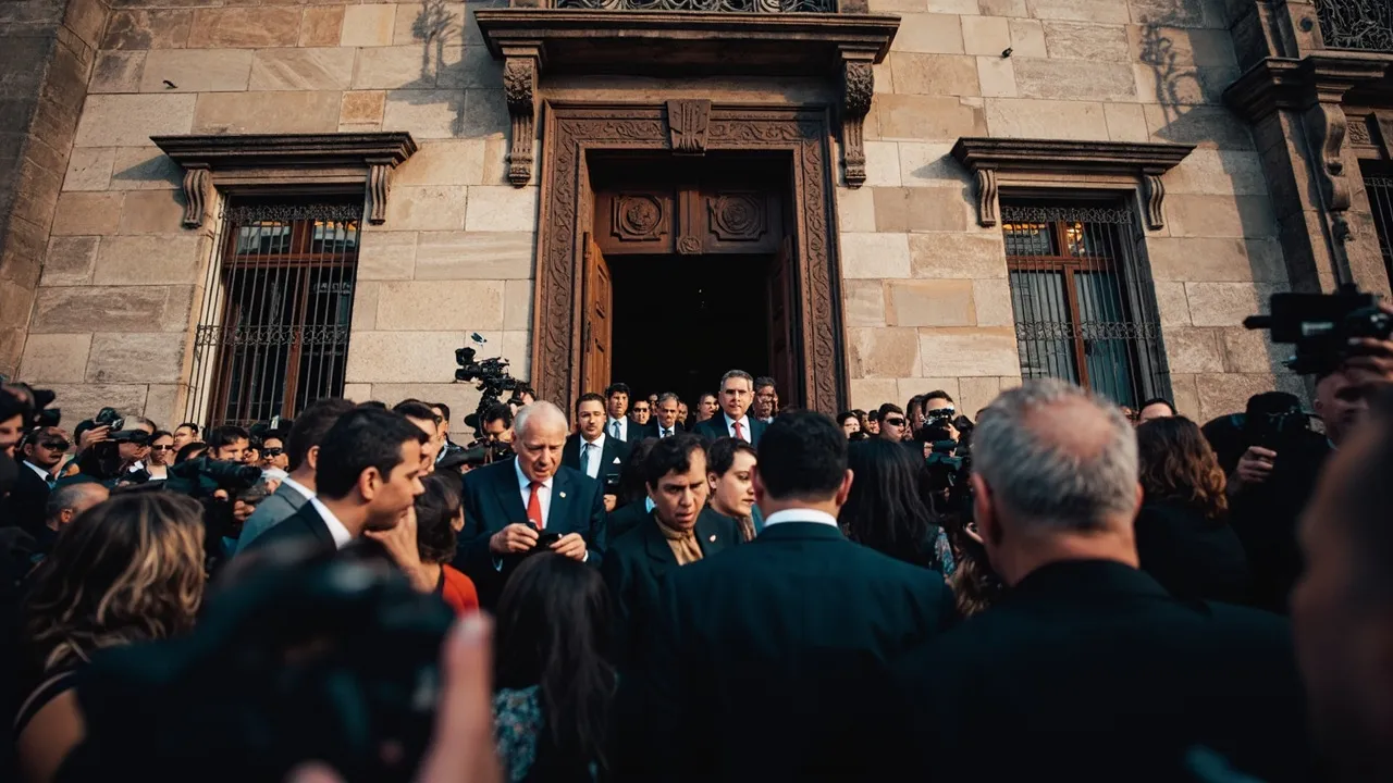 Abelardo De la Espriella traslada la Presidencia al Palacio de San Carlos