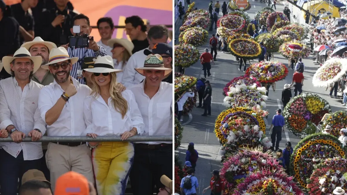 El presidente De La Espriella acompañó el Desfile de Silleteros en el cierre de la Feria de las Flores 70