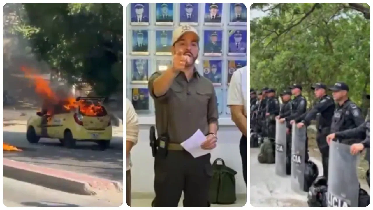 De La Espriella recorrió calles de Santa Marta con Policía y Ejército y prometió perseguir a los ilegales