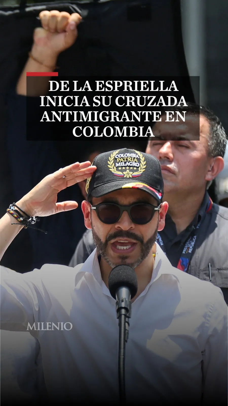 Abelardo de la Espriella ordena operativos para deportar migrantes irregulares
