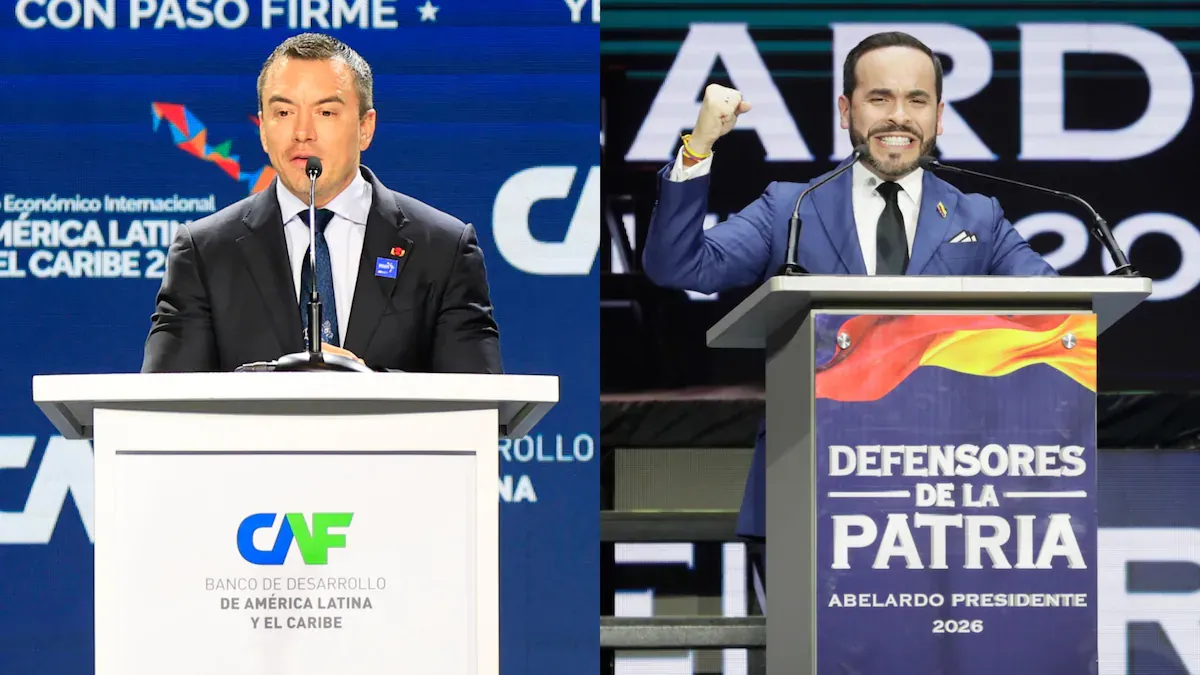 Noboa se reúne con Abelardo De la Espriella antes de la investidura presidencial
