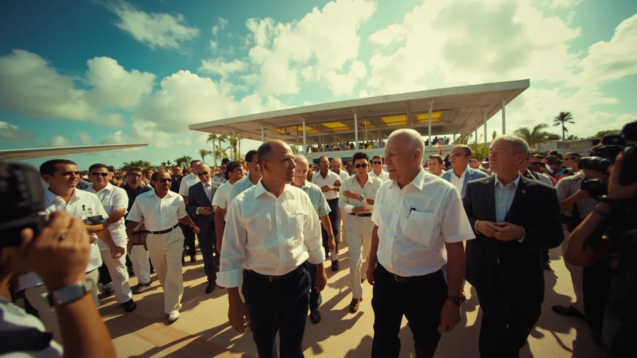 Marco Rubio inicia gira por Latinoamérica en Barranquilla y se reúne con Abelardo de la Espriella