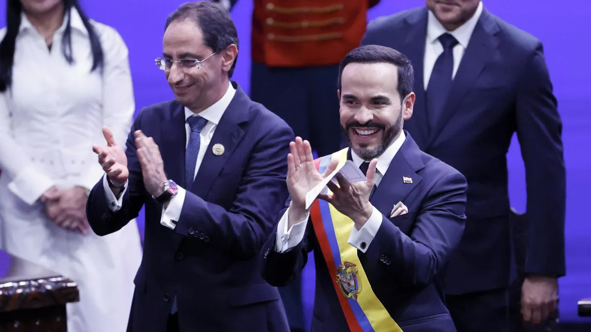 De la Espriella asume la Presidencia y EE. UU. anuncia un paquete de seguridad por 1.000 millones de dólares