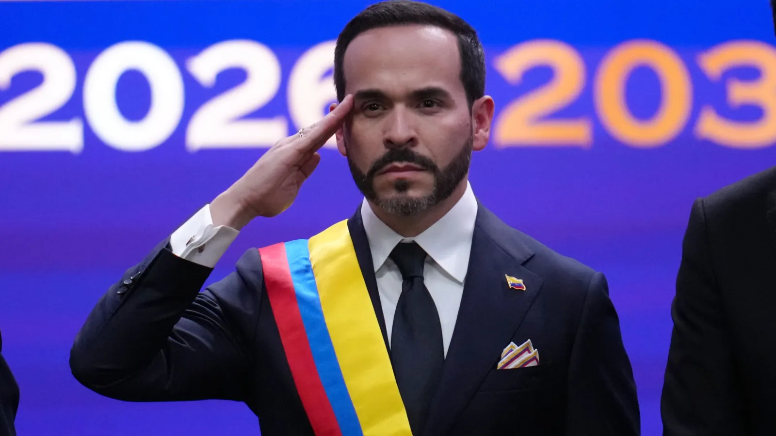 Abelardo de la Espriella es investido presidente de Colombia en sustitución de Gustavo Petro