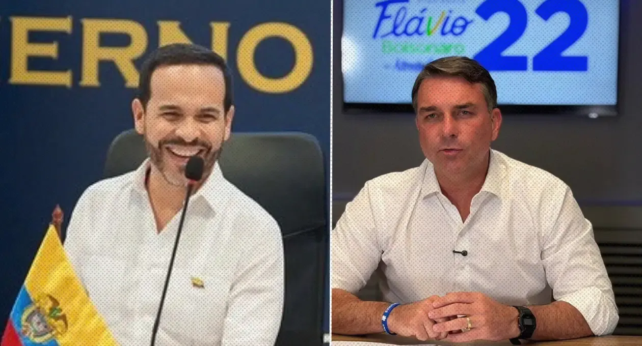 De la Espriella y María Fernanda Cabal respaldan el paso de Flávio Bolsonaro a la segunda vuelta en Brasil