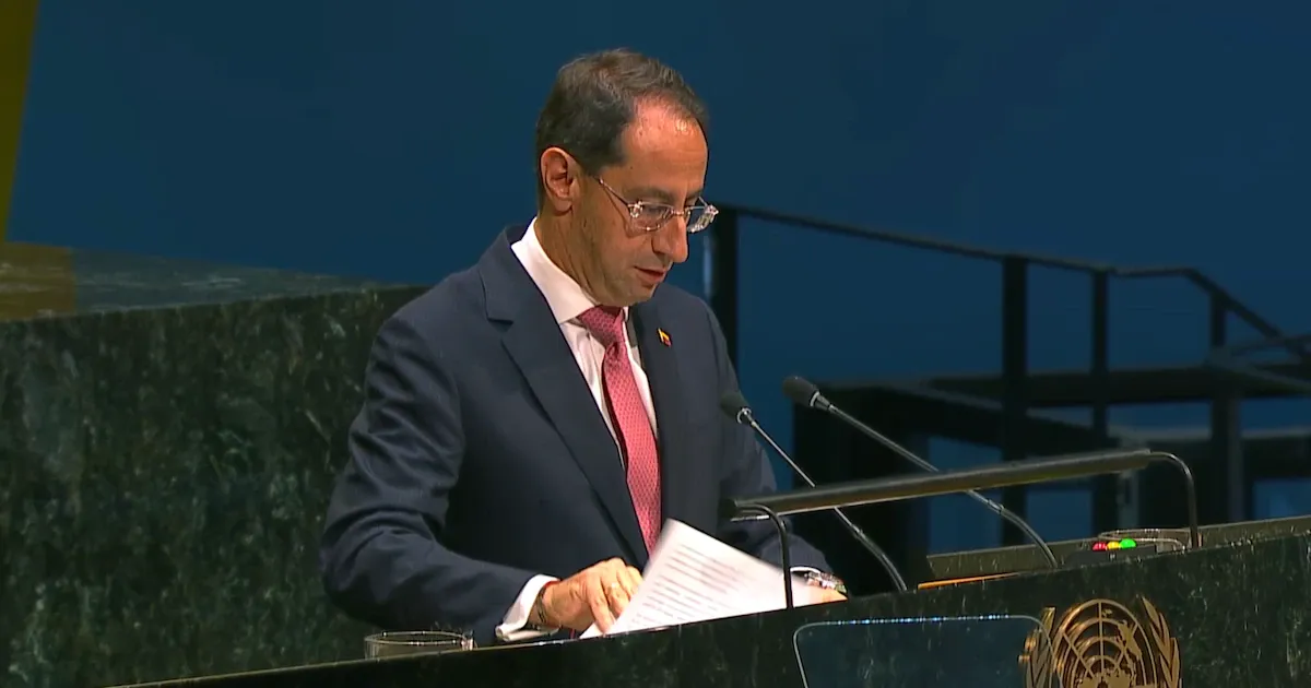 Vicepresidente Restrepo lee en la ONU el discurso de Abelardo de la Espriella con críticas al globalismo