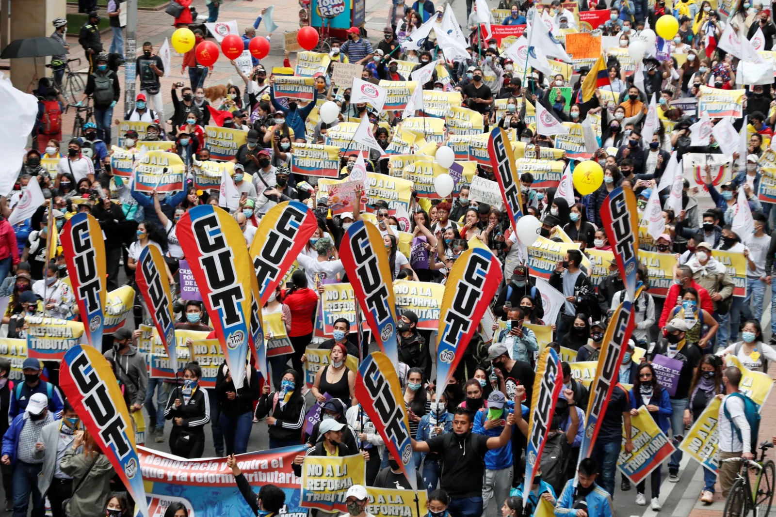 La CUT se declara en oposición al gobierno de Abelardo de la Espriella y anuncia un Frente Amplio