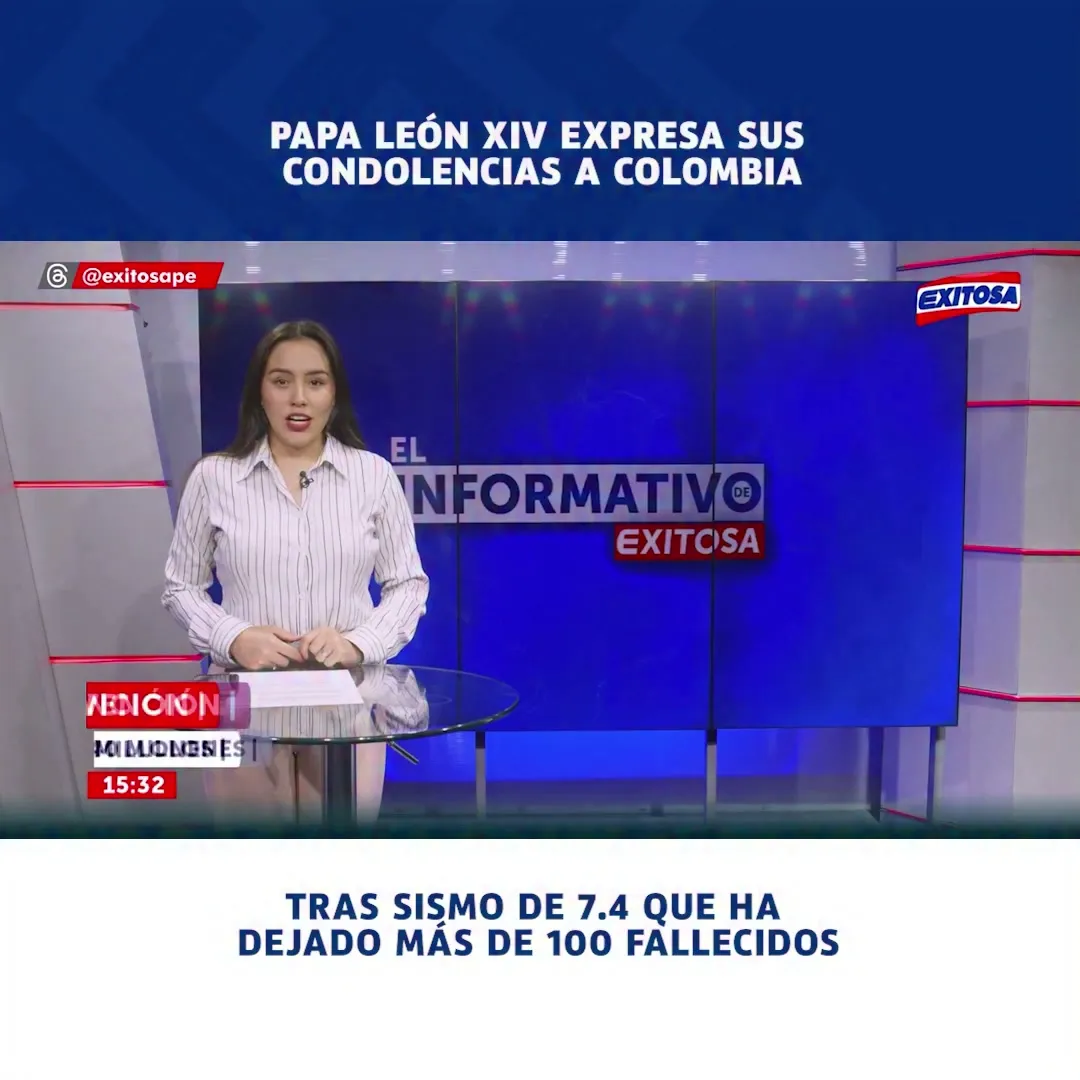 El papa León XIV expresa condolencias al presidente Abelardo de la Espriella tras el terremoto de 7.4