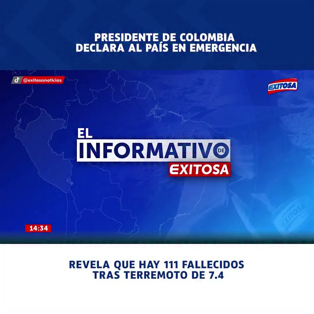 Presidente Abelardo de la Espriella declara emergencia nacional tras terremoto de 7.4 en Colombia
