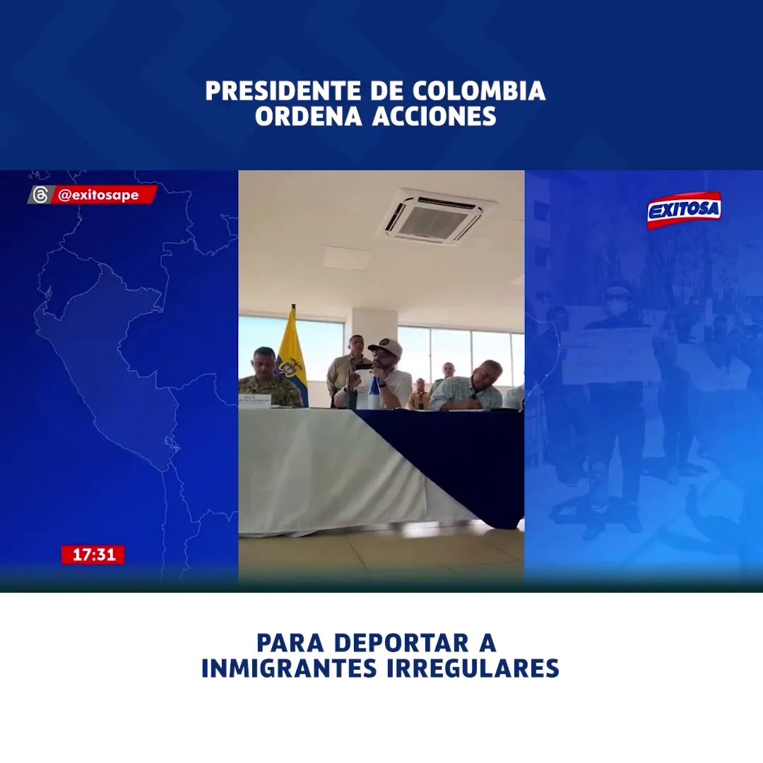 Gobierno activa operativos coordinados para deportar extranjeros en condición irregular