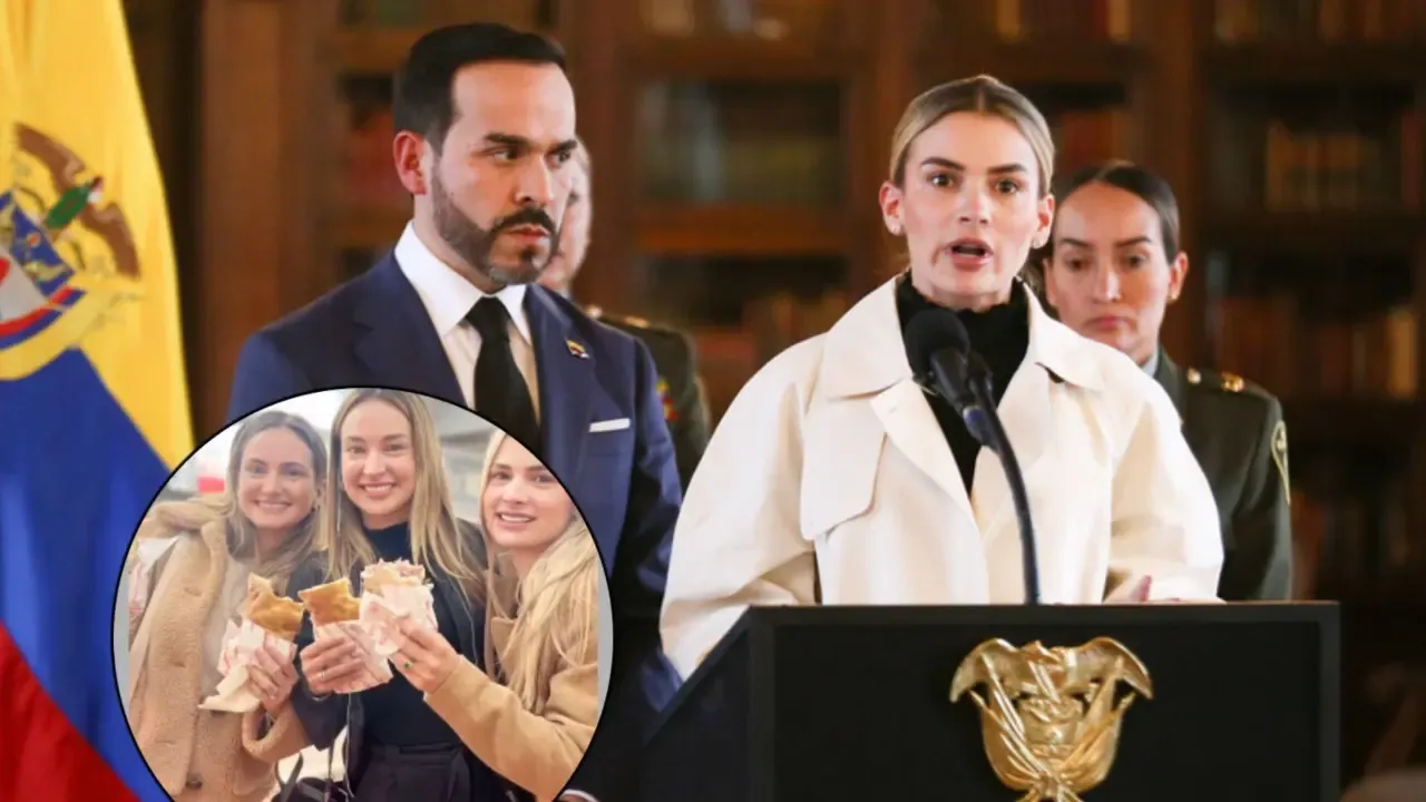 La melliza de la primera dama aparece en el círculo cercano del presidente De la Espriella