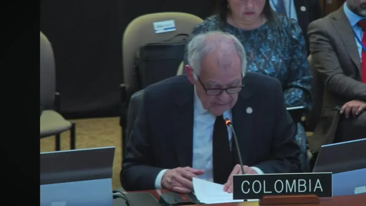 Ordóñez se estrena en la OEA con cuestionamientos al Sistema Interamericano de Derechos Humanos