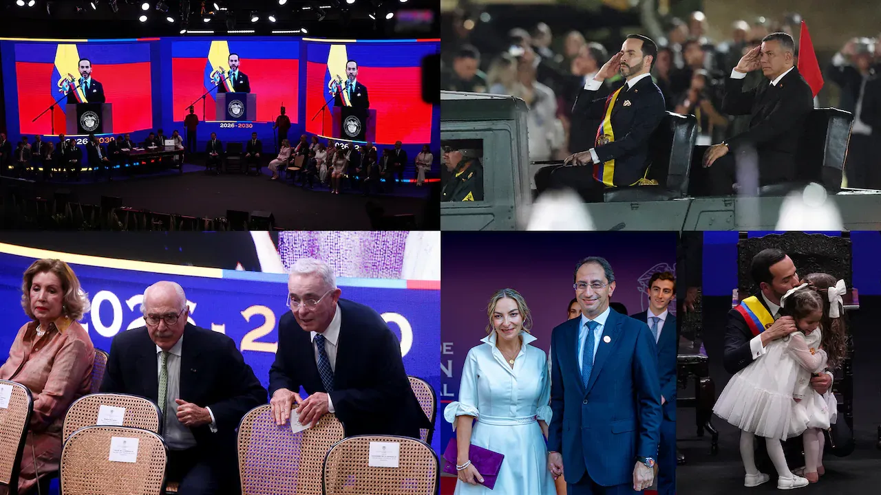 Abelardo De La Espriella asumió la presidencia en Cali con símbolos y figuras internacionales