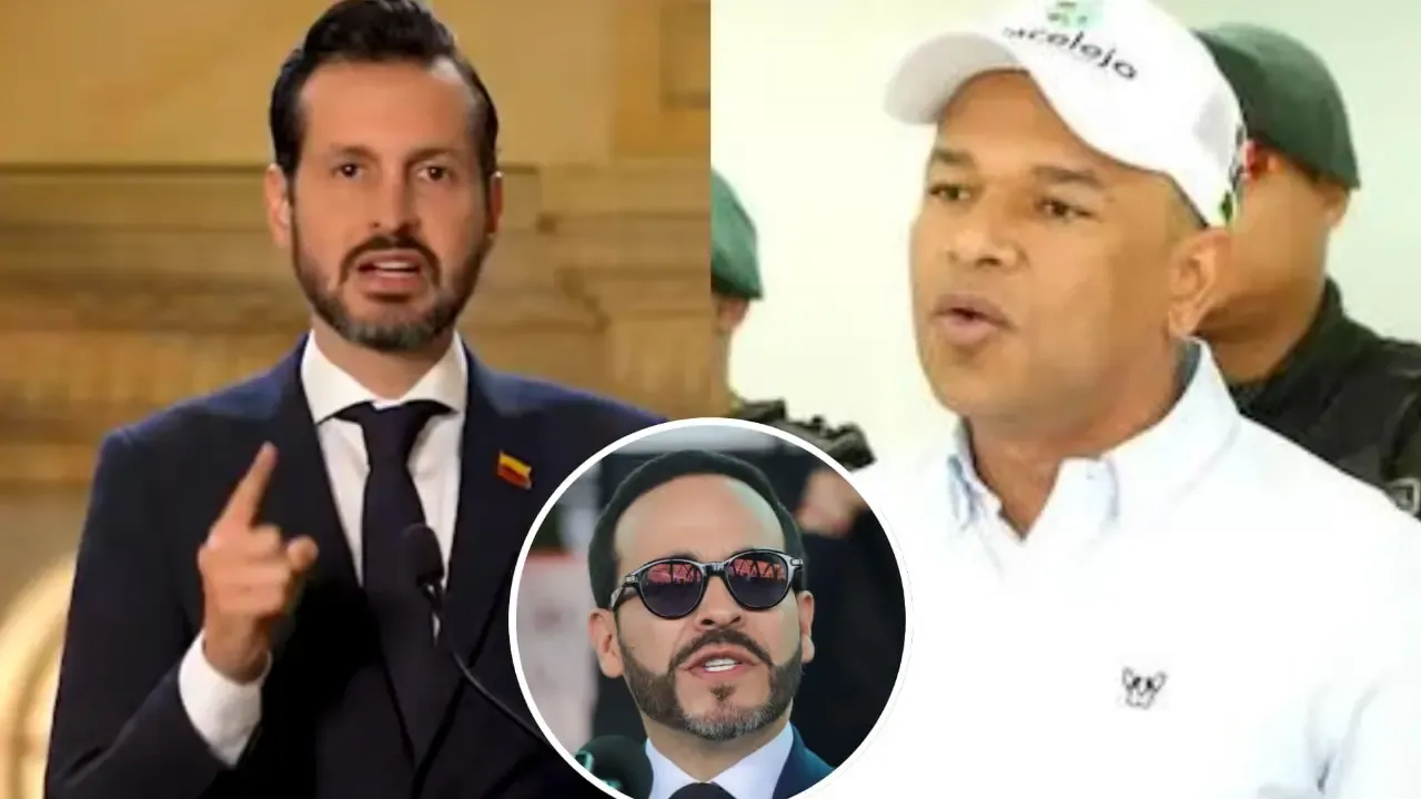 Gobierno aclara que hombres armados junto al presidente eran sus escoltas