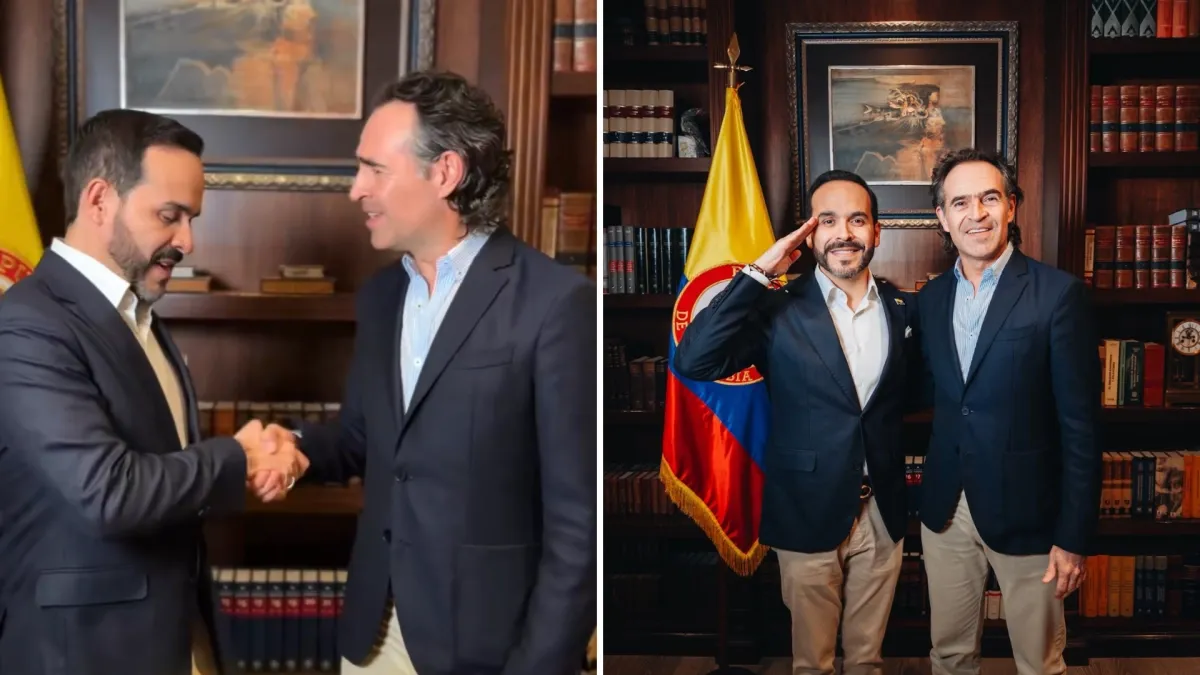 Federico Gutiérrez se reunió con el presidente electo Abelardo De la Espriella en Barranquilla