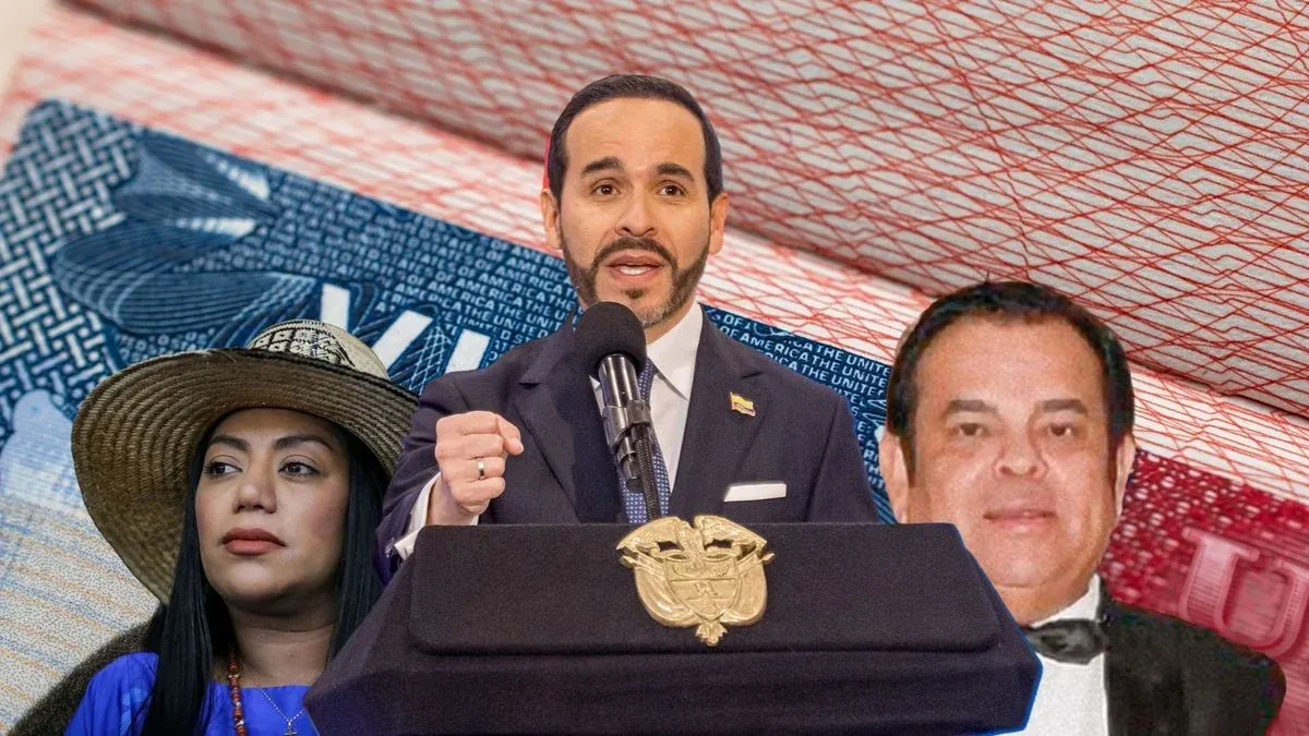 Estados Unidos revoca visas a Euclides Torres y Martha Peralta, figuras incluidas en el listado que pidió De la Espriella