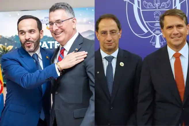 De la Espriella y Restrepo sostienen reuniones con EE. UU., Israel, Brasil y Alemania antes de la posesión