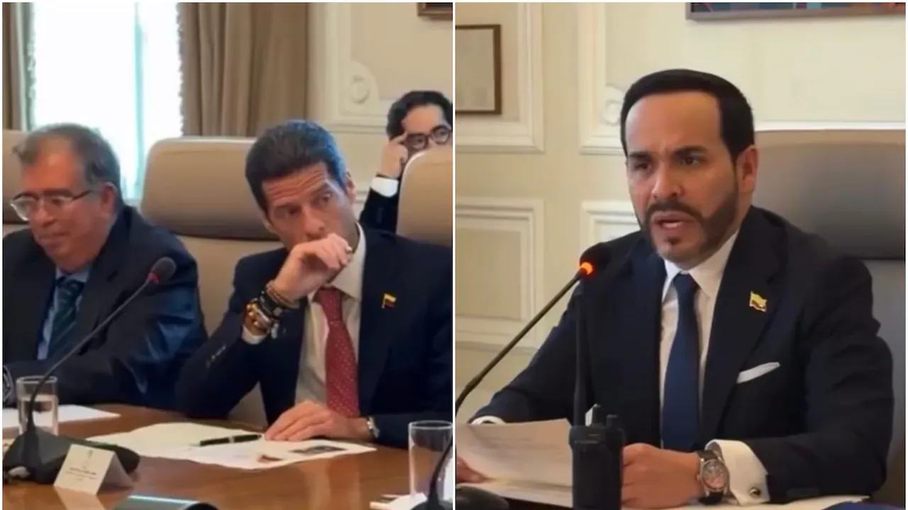 Abelardo de la Espriella instaló su primer consejo de ministros en la Casa de Nariño