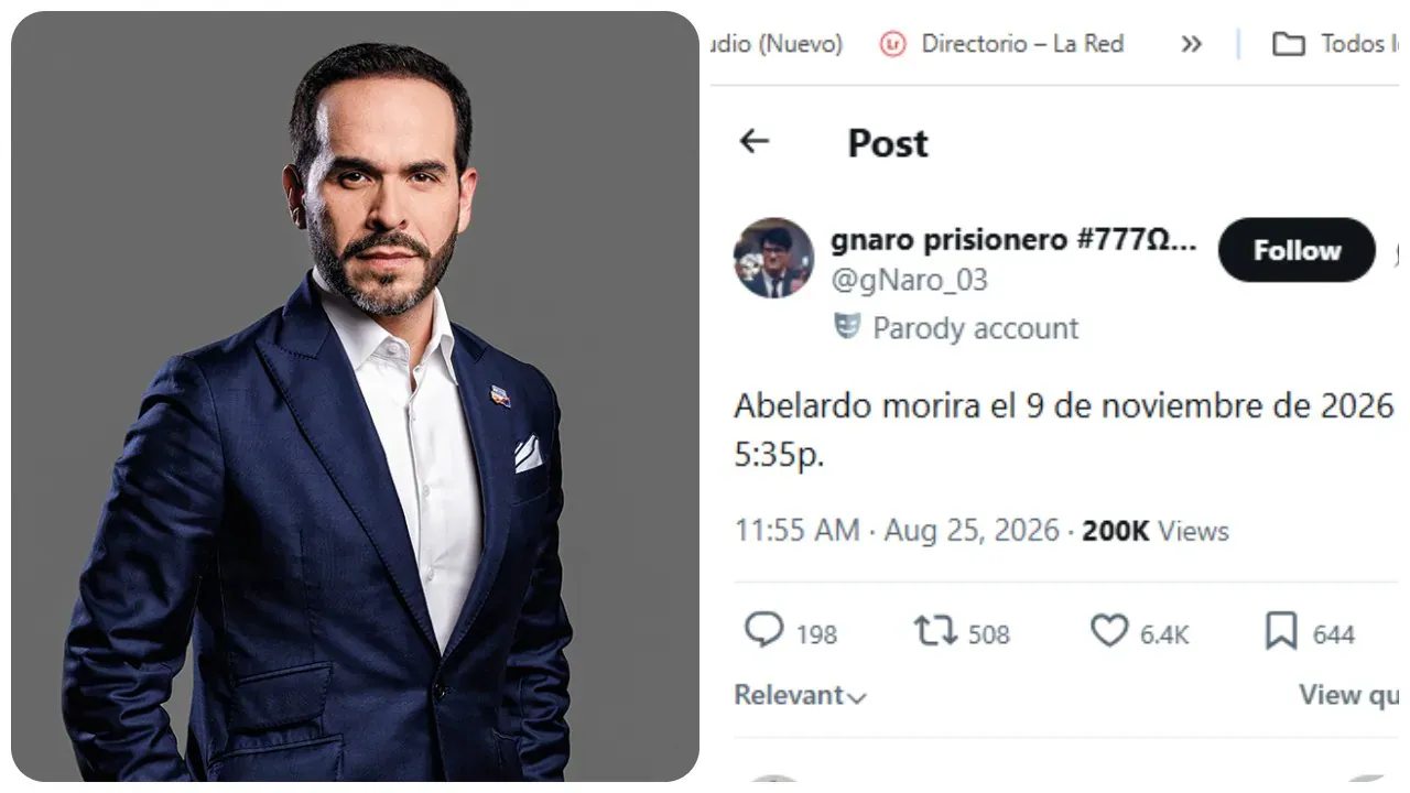 Una cuenta en X, operada desde una prisión, amenaza de muerte al presidente Abelardo De La Espriella