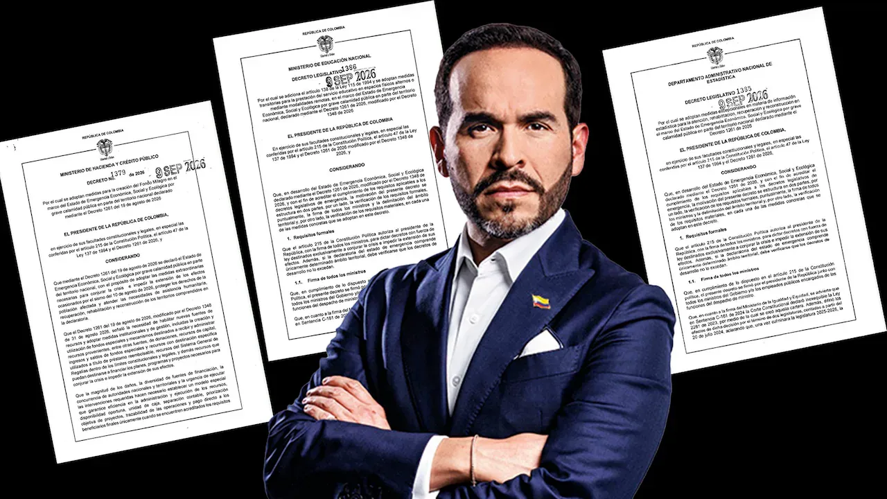 De La Espriella firma once decretos para atender la emergencia por el terremoto