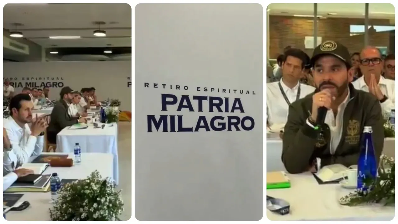 De la Espriella y su gabinete se reunieron en un retiro espiritual en Sabanilla, Atlántico