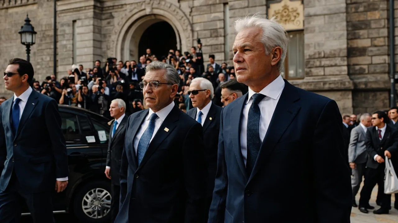 Ex presidentes de Colombia y mandatarios de la región llegan a la posesión de Abelardo de la Espriella