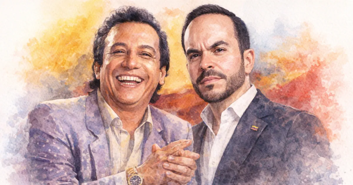 Una versión de un éxito de Diomedes Díaz se suma a la campaña de Abelardo de la Espriella