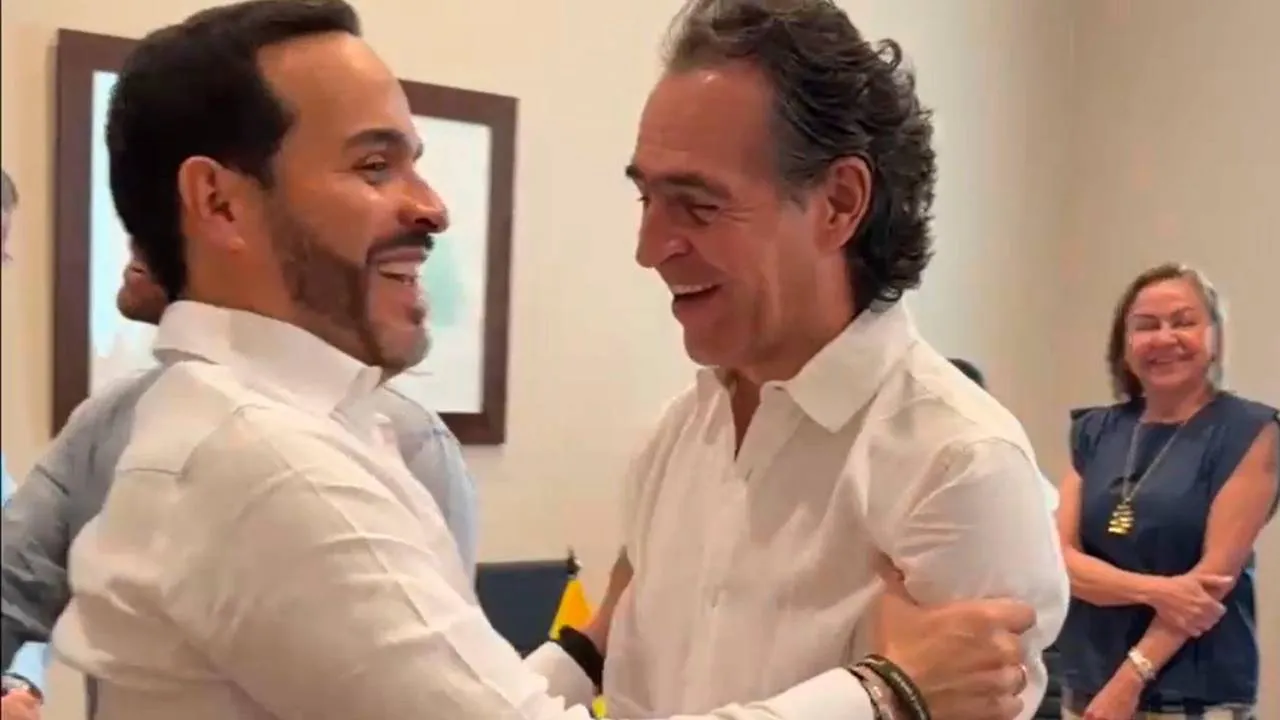 Federico Gutiérrez y Abelardo de la Espriella se reunieron en Barranquilla para hablar sobre Afinia