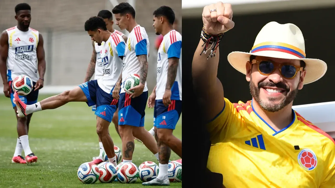 Capitán de la Selección Colombia visitó la casa del presidente Abelardo de la Espriella