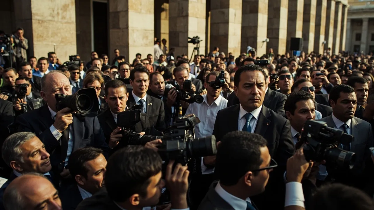 Abelardo de la Espriella asumió la Presidencia de Colombia con el compromiso de enfrentar a las guerrillas y al narcotráfico