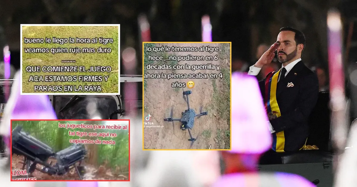 ELN advierte que no se desmovilizará y difunde videos con drones antes de la posesión de Abelardo de la Espriella