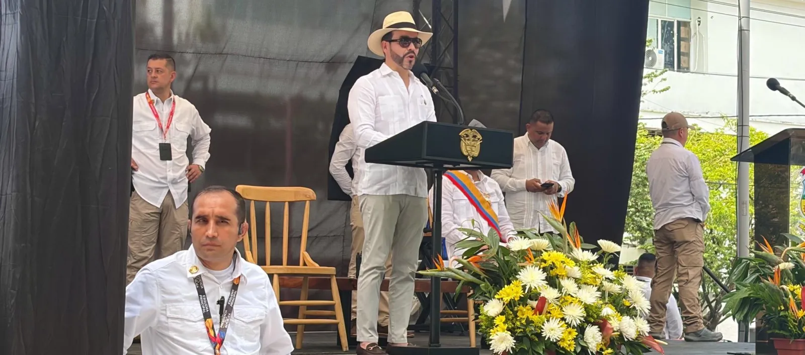 Presidente cuestiona apropiación irregular de un lote donado en Puerto Zona Cero