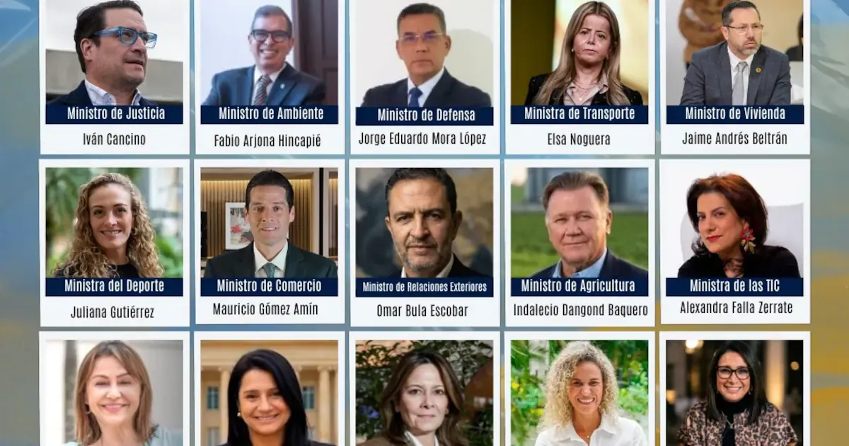Gabinete de Abelardo de la Espriella: estos son sus ministros