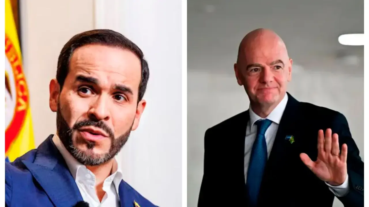 El presidente de la FIFA, Gianni Infantino, acompañará la posesión de Abelardo de la Espriella en Cali