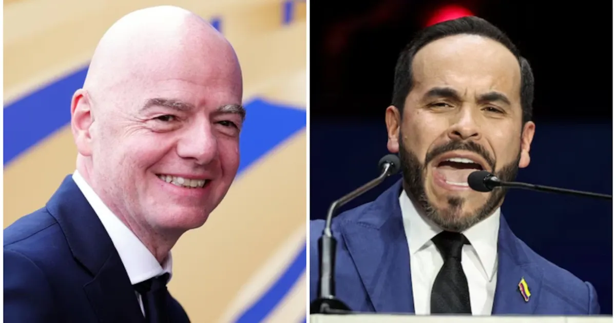 Gianni Infantino, presidente de la FIFA, confirmó su asistencia a la posesión de Abelardo de la Espriella
