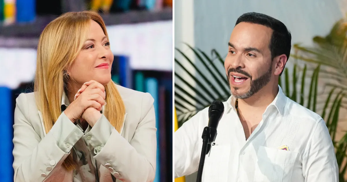 Meloni agradeció el saludo de Abelardo de la Espriella y propuso fortalecer el diálogo bilateral