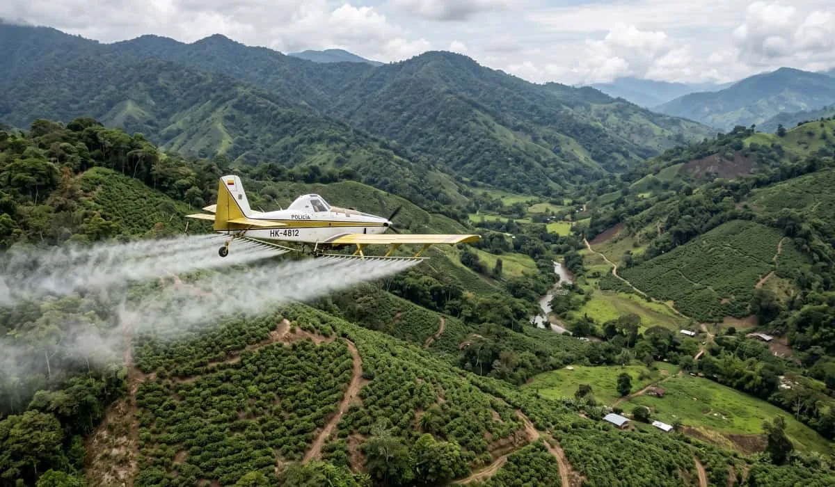 Glifosato podrá volver a usarse en Colombia tras decisión del gobierno de De la Espriella