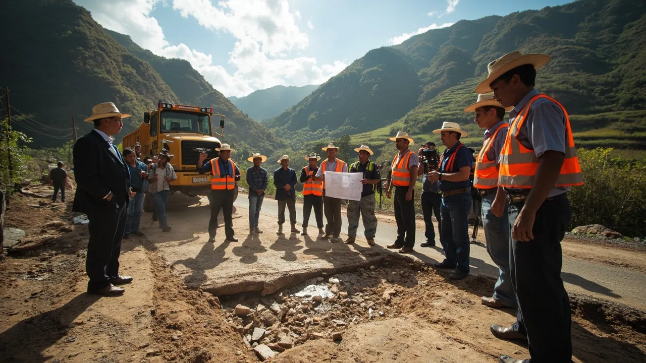 Gobernadora del Tolima propone al presidente De La Espriella un capítulo especial para vías terciarias en el Plan de Desarrollo